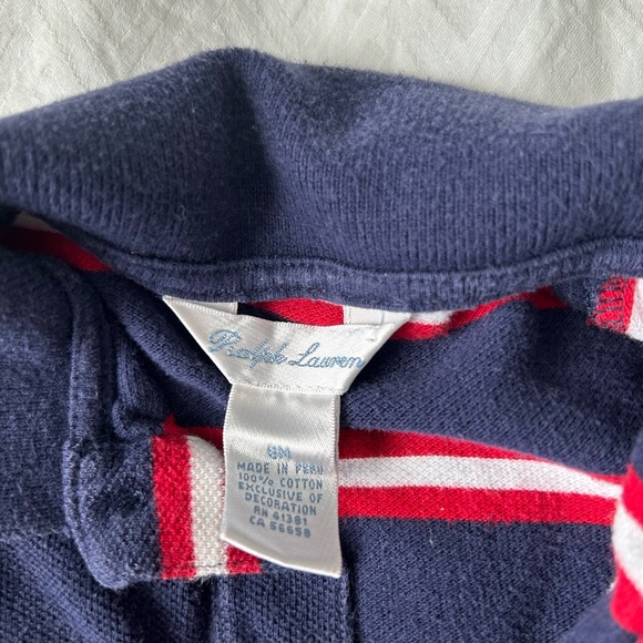 Ralph Lauren 6 month size polo jumpsuit with snap leg closure! - Picture 3 of 6